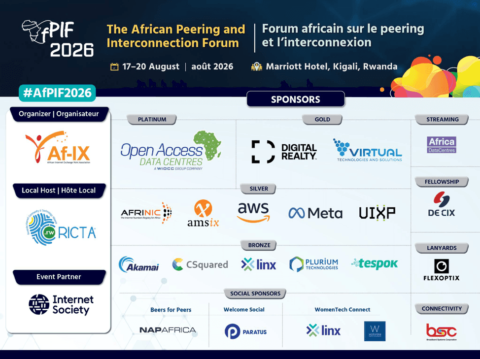 HubSIX à AfPIF 2026 : Connecter, Apprendre et Construire l'Avenir Internet de l'Afrique